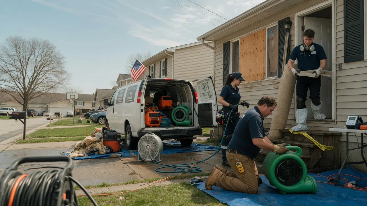 Water Damage Restoration in Ferndale, MI near me